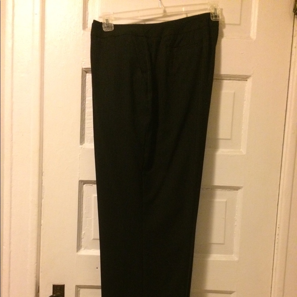 Women’s pinstripe pants — size 18w